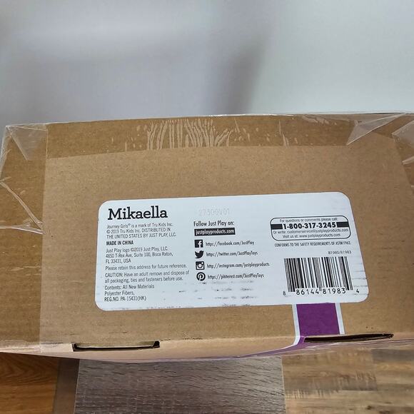Journey Girls 18” Doll Mikaella  NWT - Picture 8 of 8